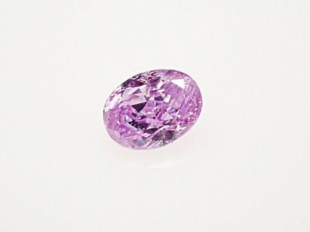 ０．０７１ct　ＦＡＮＣＹ　ＶＩＶＩＤ　ＰＩＮＫ　ＰＵＲＰＬＥ　Ｉ１　パープルダイヤモンド　ルース