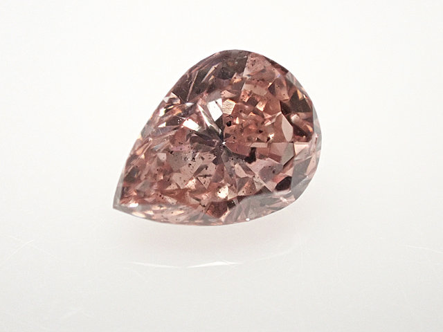 ０．２１９ct　ＦＡＮＣＹ　ＢＲＯＷＮ　ＰＩＮＫ　ＳＩ２　ピンクダイヤモンド　ルース