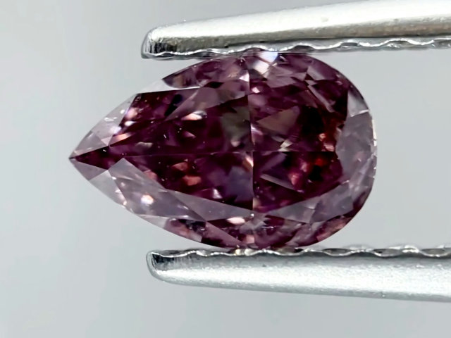 ０．３４ct　ＦＡＮＣＹ　ＤＥＥＰ　ＰＵＲＰＬＩＳＨ　ＰＩＮＫ　ＳＩ２　ＧＩＡ　ピンクダイヤモンド　ルース