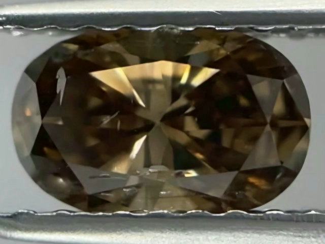 ０．６４５ct　ＦＡＮＣＹ　ＢＲＯＷＮ　ＳＩ２　ブラウンダイヤモンド　ルース｜アインインターナショナル 23,360円