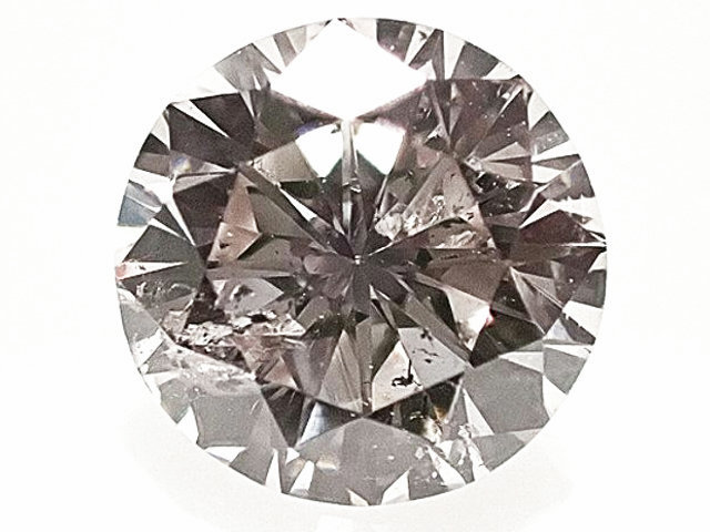 ０．７５２ct　ＬＩＧＨＴ　ＢＲＯＷＮＩＳＨ　ＰＩＮＫ　ＳＩ２　ピンクダイヤモンド　ルース