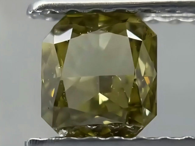 ０．５２コンピュータ断層撮影法 ＦＡＮＣＹ ＢＲＯＷＮＩＳＨ ＧＲＥＥＮＩＳＨ ＹＥＬＬＯＷ ＳＩ２ ＧＩＡ カメレオン金剛石 ルース
