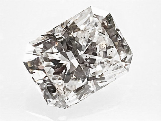 0.580ct G SI2 隅切り 長角 プリンセス ダイヤモンド ルース|アインインターナショナル