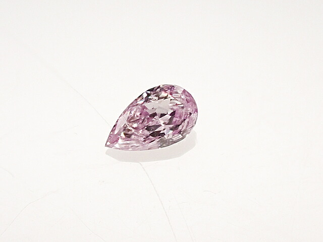 ０．０５７ct　ＦＡＮＣＹ　ＰＩＮＫ　ＰＵＲＰＬＥ　Ｉ１　パープルダイヤモンド　ルース