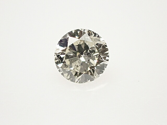 ０．１５６ct　Ｌ　Ｉ１　ＦＡＩＲ　ダイヤモンド　ルース