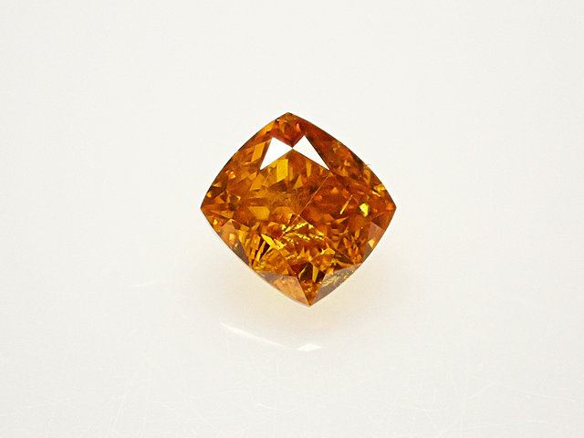 ０．１７４コンピュータ断層撮影法 ＦＡＮＣＹ ＶＩＶＩＤ ＹＥＬＬＯＷＩＳＨ ＯＲＡＮＧＥ ＳＩ２ オレンジ色金剛石 ルース