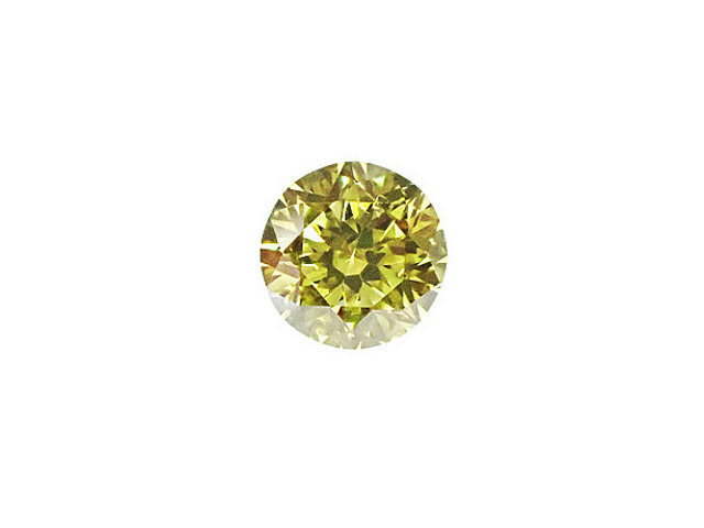 ０．０８９ct　ＦＡＮＣＹ　ＩＮＴＥＮＳＥ　ＹＥＬＬＯＷ　ＶＶＳ２　イエローダイヤモンド　ルース