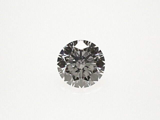 ０．１０７ct　Ｄ　ＶＶＳ２　ＥＸ　ダイヤモンド　ルース