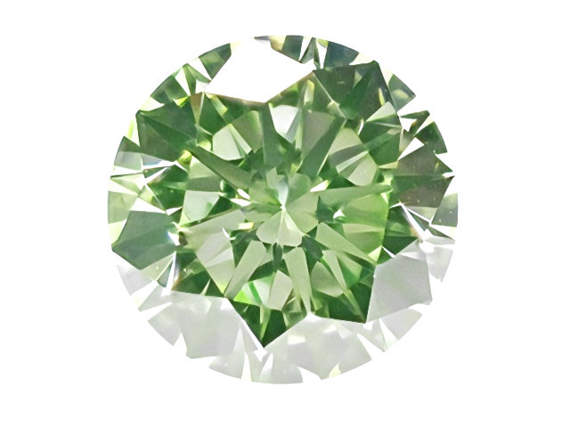 ０．４０コンピュータ断層撮影法 ＦＡＮＣＹ ＩＮＴＥＮＳＥ ＹＥＬＬＯＷＩＳＨ ＧＲＥＥＮ（色取り計らう） ＶＳ１ ＧＩＡ 金剛石 ルース