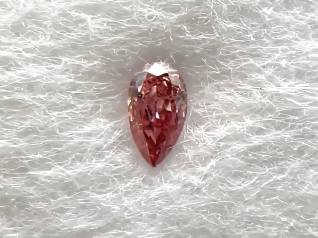 ０．０５７コンピュータ断層撮影法 ＦＡＮＣＹ ＩＮＴＥＮＳＥ ＰＩＮＫ ＳＩ１ サクラ色金剛石 ルース ジュエリー・アクセサリー-ルースストーン