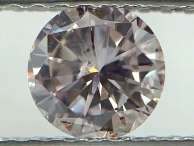 0.482ct LIGHT BROWNISH PINK SI2 ピンクダイヤモンド ルース|アインインターナショナル
