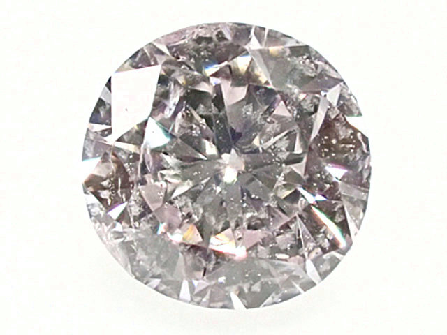 ０．２８８ct　ＦＡＩＮＴ　ＰＩＮＫ　Ｉ１　ピンクダイヤモンド　ルース｜アインインターナショナル