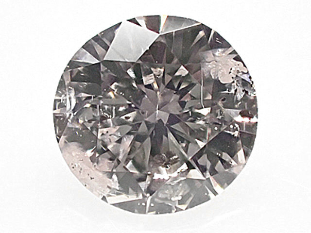 ０．２８６ct　ＦＡＩＮＴ　ＰＩＮＫ　Ｉ１　ピンクダイヤモンド　ルース｜アインインターナショナル