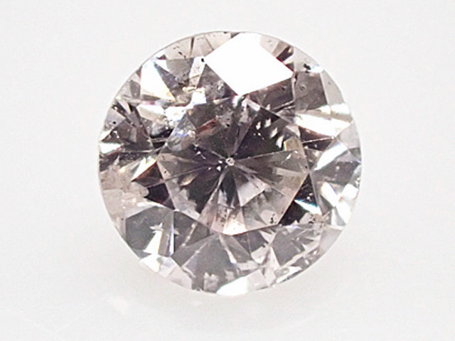 ０．２４４ct　ＦＡＩＮＴ　ＰＩＮＫ　Ｉ１　ピンクダイヤモンド　ルース｜アインインターナショナル