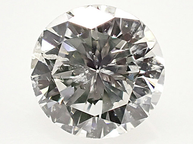 ０．４０６ct　Ｆ　ＳＩ２　ＧＯＯＤ　ダイヤモンド　ルース