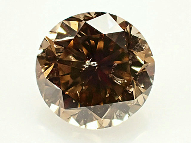 0.589ct FANCY BROWN SI2 ブラウンダイヤモンド ルース|アインインターナショナル