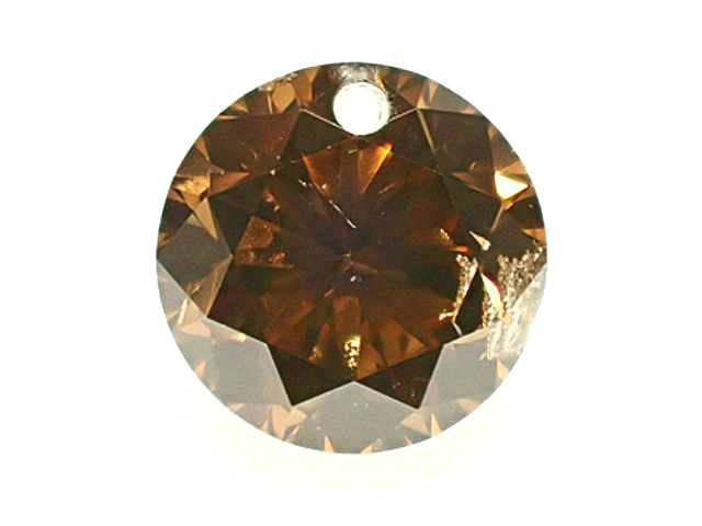 0.304ct FANCY BROWN SI2 ストリングホール ブラウンダイヤモンド ルース|アインインターナショナル