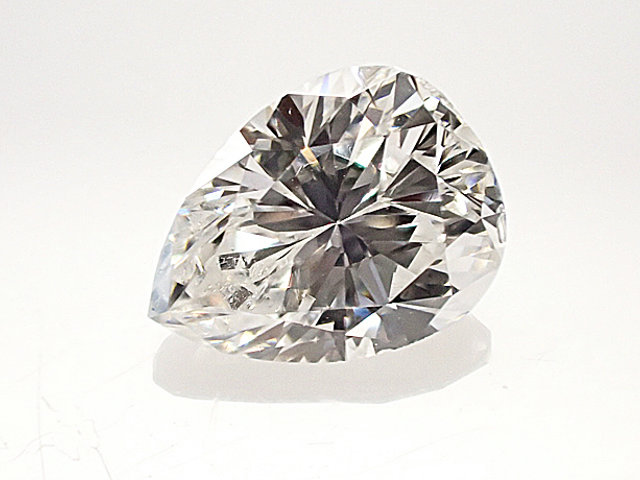 ０．５２０ct　Ｅ　ＳＩ２　ペアシェイプ　ダイヤモンド　ルース