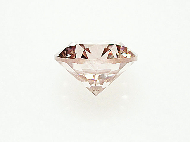 ０．３６０ct ＦＡＮＣＹ ＬＩＧＨＴ ＢＲＯＷＮＩＳＨ ピンク