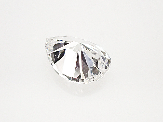 信頼】 ０．３２６ct Ｄ ＳＩ１ ペアシェイプ ダイヤモンド ルース