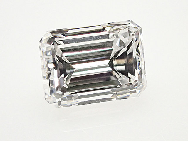 ０．５４３ct　Ｄ　ＶＳ１　エメラルドカット　ダイヤモンド　ルース｜アインインターナショナル