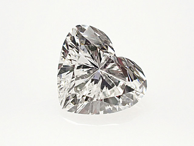 ０．５０５ct　Ｄ　ＶＶＳ２　ハートシェイプ　ダイヤモンド　ルース