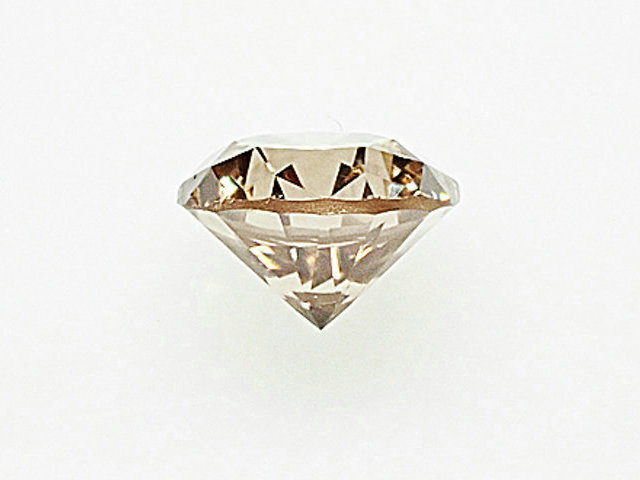 ０．２５７ct ＦＡＮＣＹ ＬＩＧＨＴ ＢＲＯＷＮ ＳＩ２ ブラウン