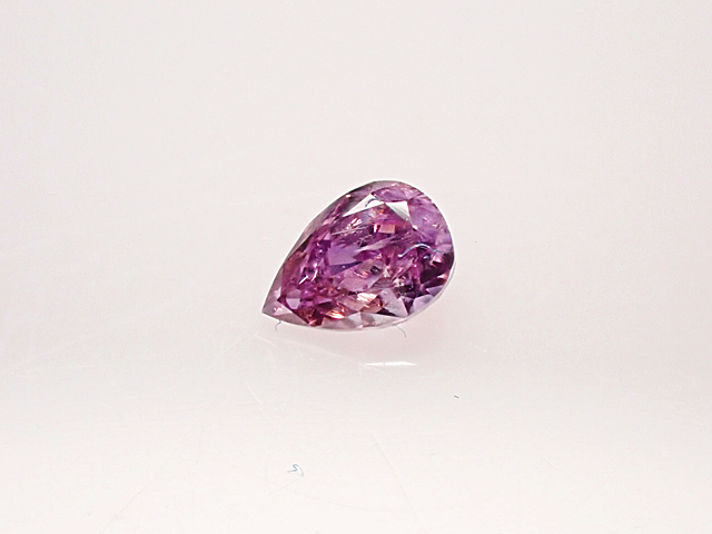 ラッピング ※ ０．０８５ct ＦＡＮＣＹ ＶＩＶＩＤ ＰＵＲＰＬＥ