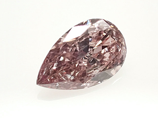 売り込み ０．５１７ct ＦＡＮＣＹ ＢＲＯＷＮＩＳＨ ＰＩＮＫ ＳＩ２