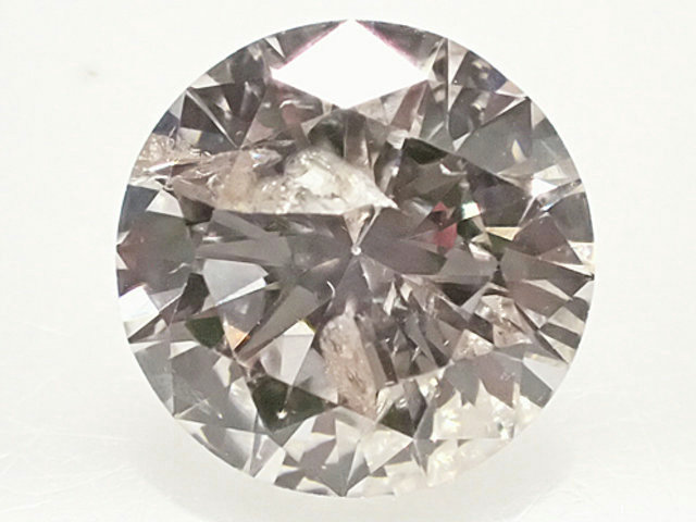 １．００７ct　ＶＥＲＹ　ＬＩＧＨＴ　ＢＲＯＷＮ　ＰＩＮＫ　Ｉ１　ピンクダイヤモンド　ルース