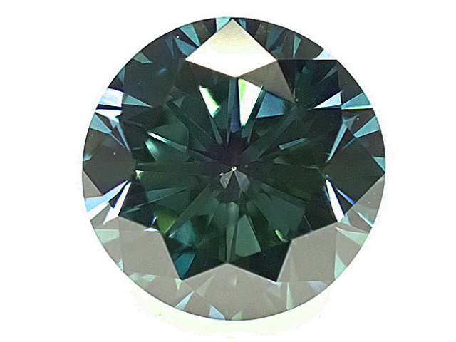 １．０９５ct　ＦＡＮＣＹ　ＤＥＥＰ　ＢＬＵＥ　ＧＲＥＥＮ（色処理）　ＶＶＳ２　ダイヤモンド　ルース