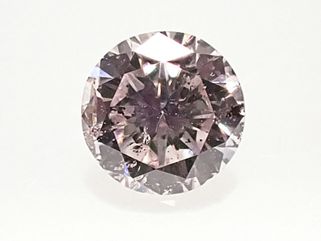 ０．２２７ct　ＬＩＧＨＴ　ＰＵＲＰＬＩＳＨ　ＰＩＮＫ　Ｉ１　ピンクダイヤモンド　ルース