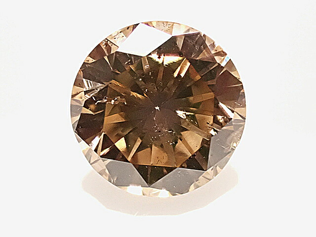 ０．９６８ct　ＦＡＮＣＹ　ＢＲＯＷＮ　ＳＩ２　ブラウンダイヤモンド　ルース