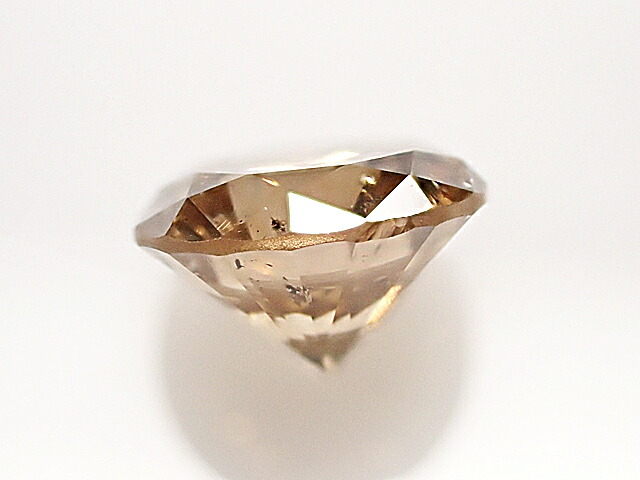 ０．９６８ct ＦＡＮＣＹ ＢＲＯＷＮ ブラウンダイヤモンド ＳＩ２ 