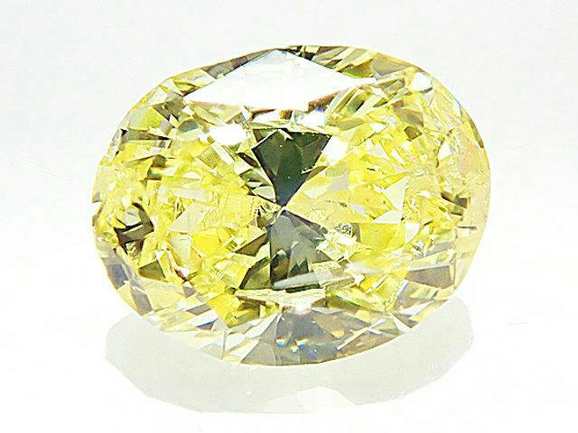 ０．６５１コンピュータ断層撮影法 ＦＡＮＣＹ ＩＮＴＥＮＳＥ ＹＥＬＬＯＷ Ｉ１ 黄色金剛石 ルース