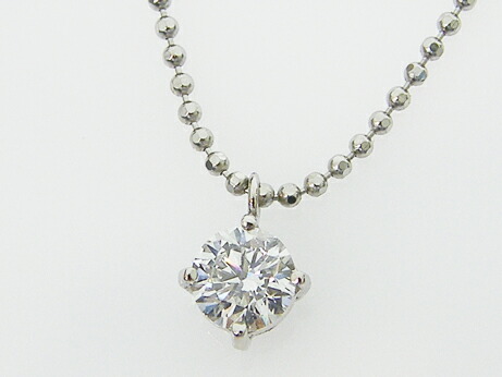 ０．３０９ct　Ｈ　ＳＩ２　ＧＯＯＤ　ＰＴ製　ダイヤモンド　ペンダント