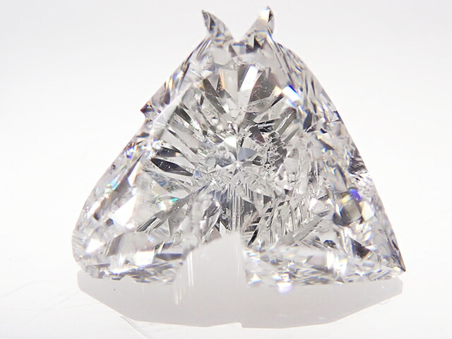 １．５２３ct　Ｆ　ＳＩ２　ＨＯＲＳＥカット（馬）　ダイヤモンド　ルース