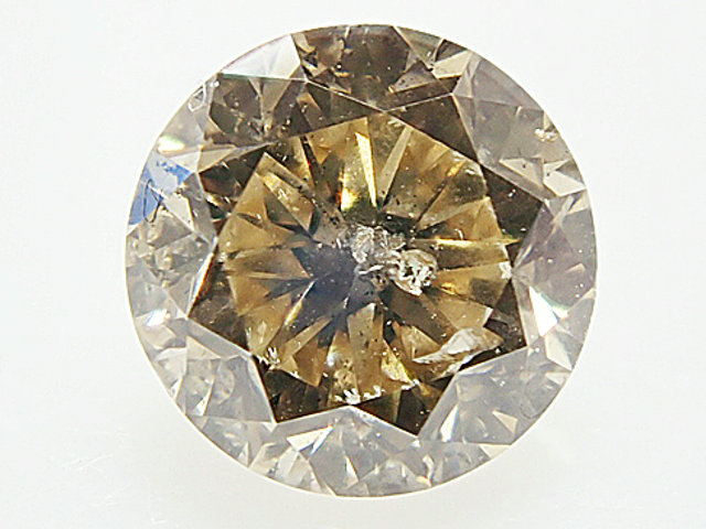０．５０７ct　ＦＡＮＣＹ　ＬＩＧＨＴ　ＢＲＯＷＮ　ＳＩ２　ブラウンダイヤモンド　ルース 19,800円