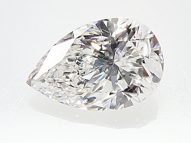 ０．５０９ct　Ｇ　ＳＩ２　ペアシェイプ　ダイヤモンド　ルース