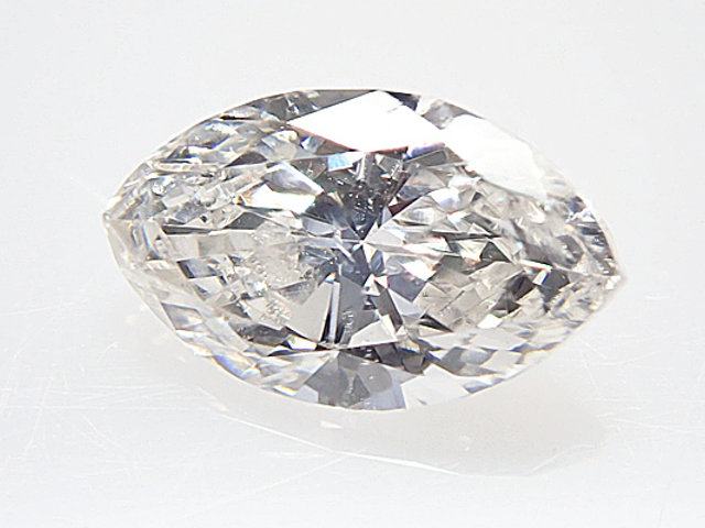 ０．３４８ct　Ｇ　ＳＩ２　マーキースカット　ダイヤモンド　ルース