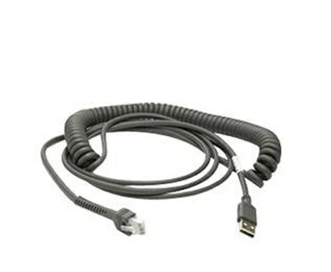 楽天市場】CBA-U21-S07ZBR ZEBRA USBシールドケーブル 2.1m ストレート