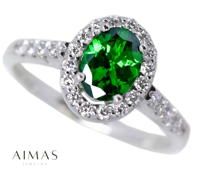 楽天市場】グリーンガーネット 0.5ct リング 7号 PT900 プラチナ