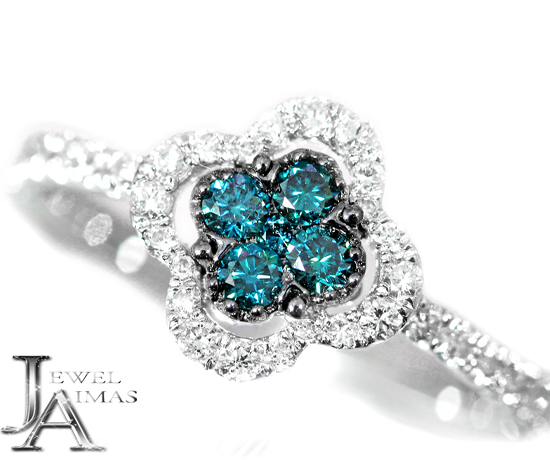 PT900 トリートブルーダイヤモンドリング Pt900 トリートブルーダイヤモンドリング D 1.095ct D 0.26ct