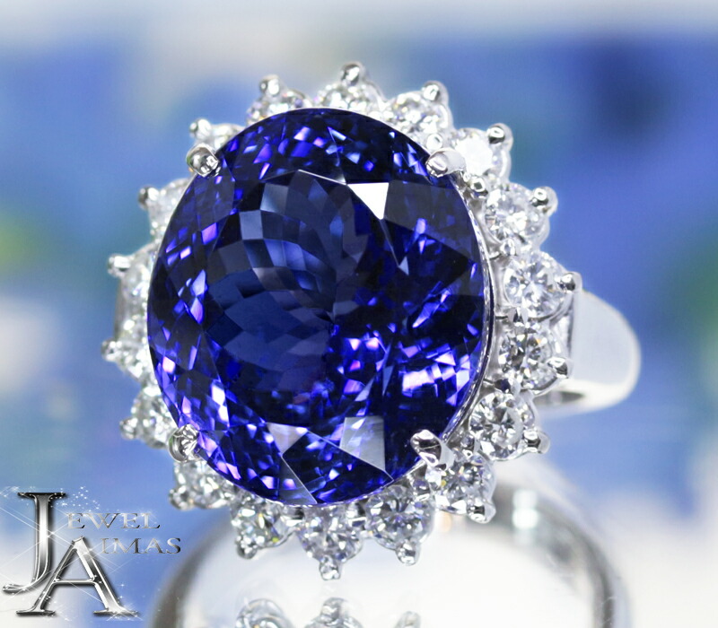 楽天市場】タンザナイト 3.02ct リング 10.5号 PT900 プラチナ