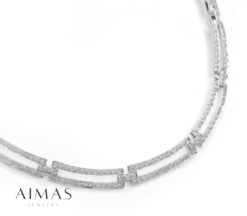 世界の人気ブランド ダイヤモンド 3ct オメガネックレス チョーカー ...