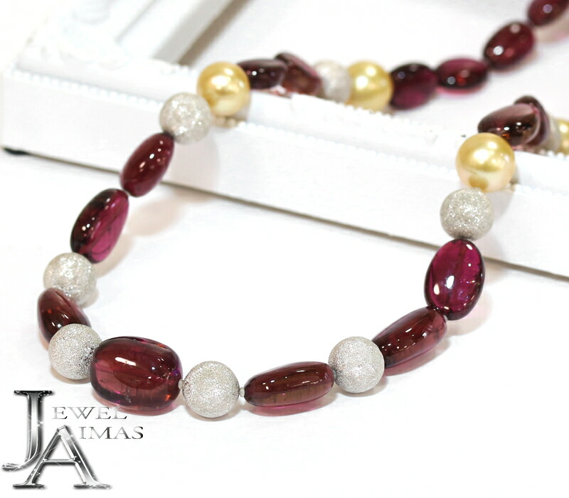 K18YG ルベライトトルマリン＆ダイヤモンド ネックレストップ K18YG ルベライトトルマリン＆ダイヤモンド ネックレストップ