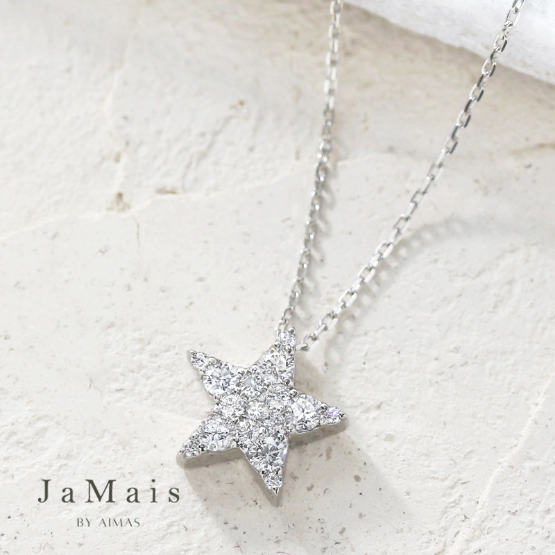 楽天市場】【JaMais】ダイヤモンド 0.3ct ネックレス K18YG 18金