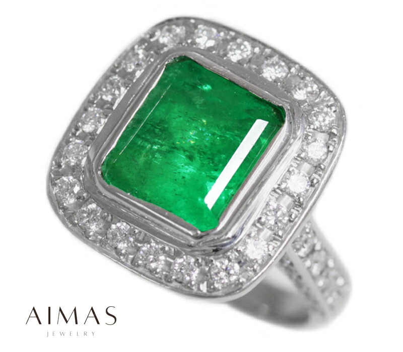 エメラルドリング　サイズ約13号 エメラルド0.65ct 楽天市場】エメラルド 0.65ct リング 12.5号 PT900 (Pm) プラチナ 指輪