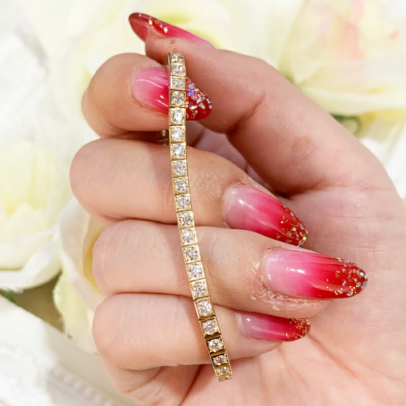 楽天市場 Cartier カルティエ ラニエール ブレスレット アフターダイヤモンド 55p テニスブレスレット K18yg イエローゴールド 中古 Mej アイマス 楽天市場 Cartier カルティエ ラニエール ブレスレット アフターダイヤモンド 55p テニスブレスレット K18yg イエローゴールド 中古 Mej アイマス