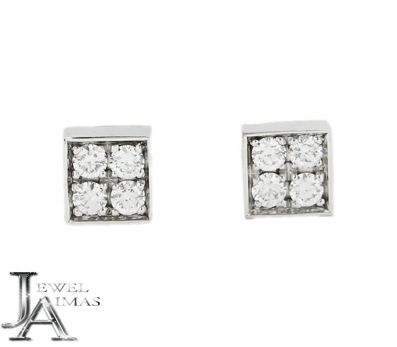 楽天市場 Bvlgari ブルガリ ルチア ダイヤモンド 8p 約0 46ct ダイヤモンドピアス ダイヤピアス 純正キャッチ K18wg 750刻印 ホワイトゴールド 中古 Rzr T ジュエル アイマス